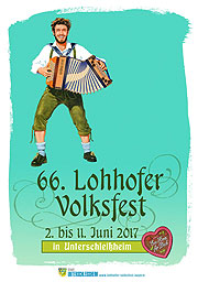 66. Lohhofer Volksfest 2017 vom 01.06.-11.06.2017